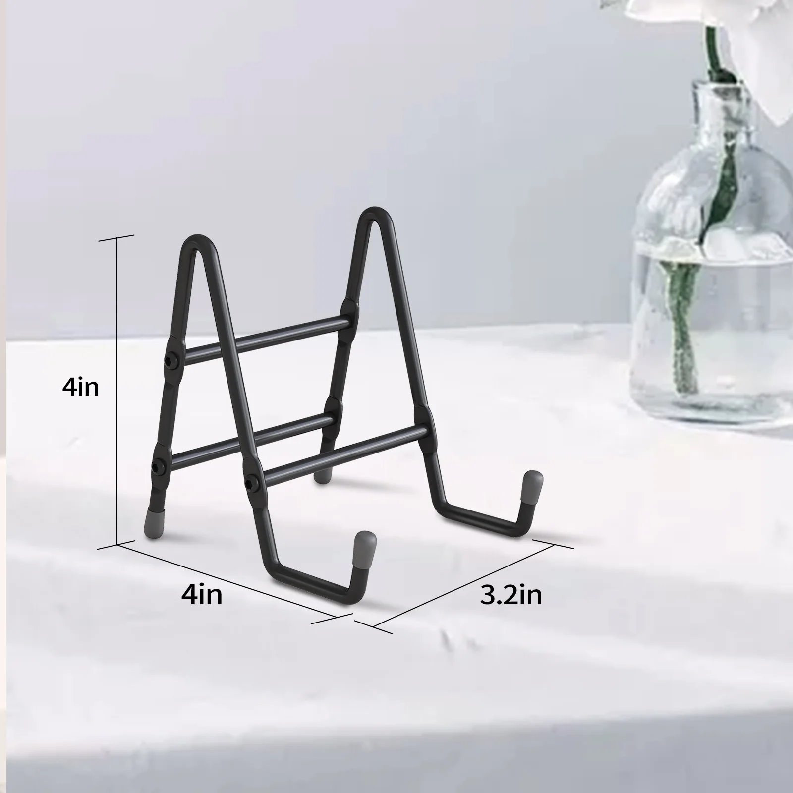 

2PCS Easel Decor Display Stand Holder Metal Frame Holder Stand For Decorative Plate Picture Book Frame Stand Home Photo Decor