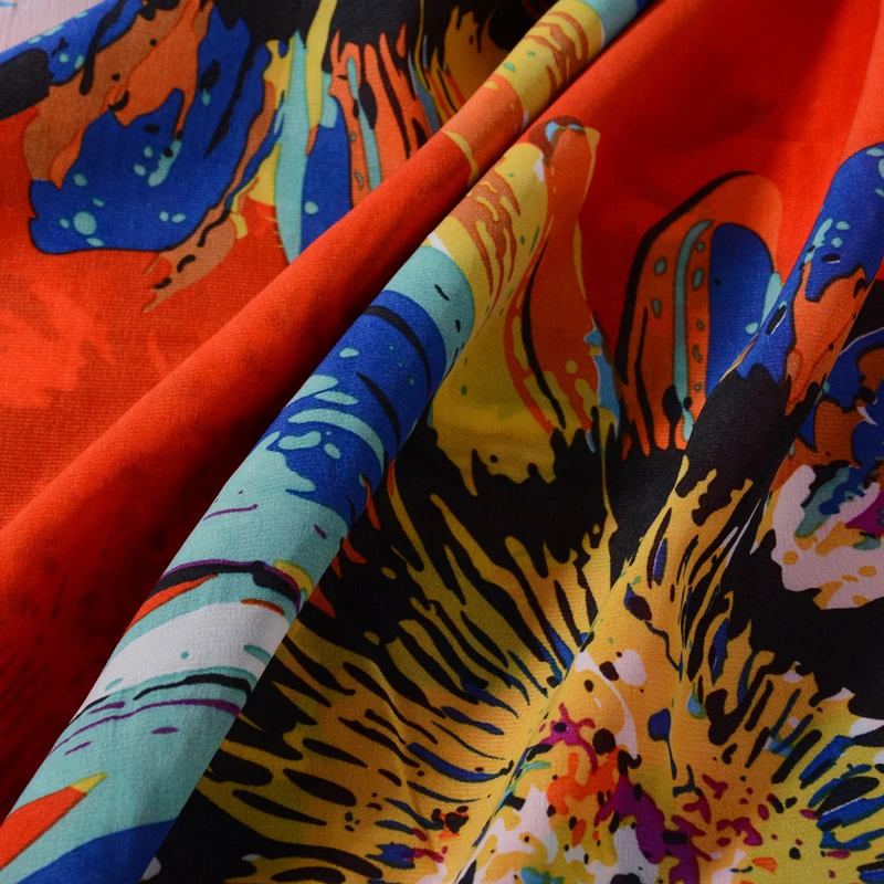 Big Sale Bohemian Women Summer Beach Dress Bikini Cover-ups Swim Wear Cover Up Cotton Tunic Sexy Deep V-Neck Robe Caftan Summer