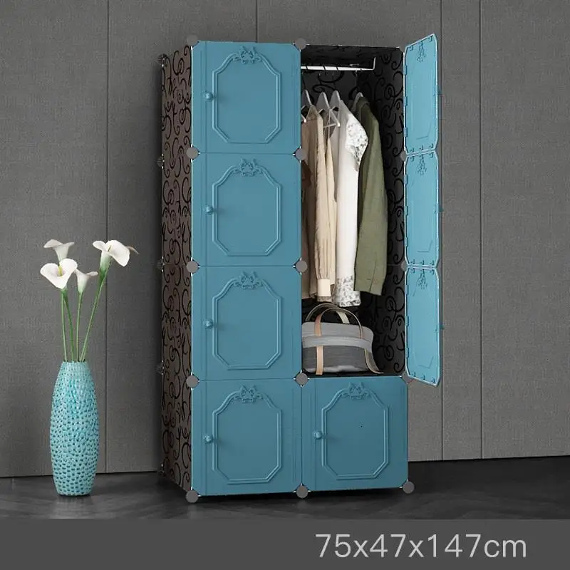 Version A Мобильный дальномер Chambre Kleiderschrank Armario Tela Meble комод мебель для спальни Guarda Roupa Mueble шкаф - Цвет: Version A