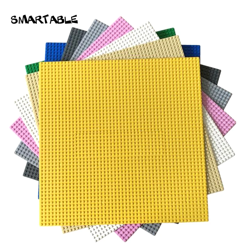 Базовая пластина Smartable 48x48, детали для конструктора Pixel Art City, совместимы с основными брендами, рождественский подарок, 2 шт./лот