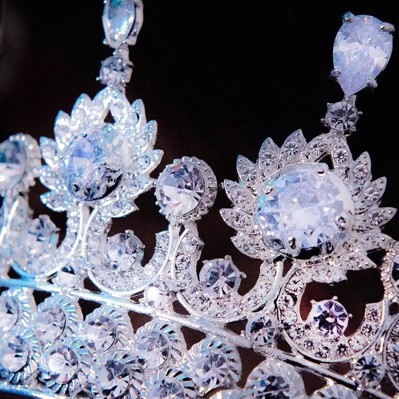 Диадемы и короны для вечернего платья роскошные ювелирные украшения волос с
