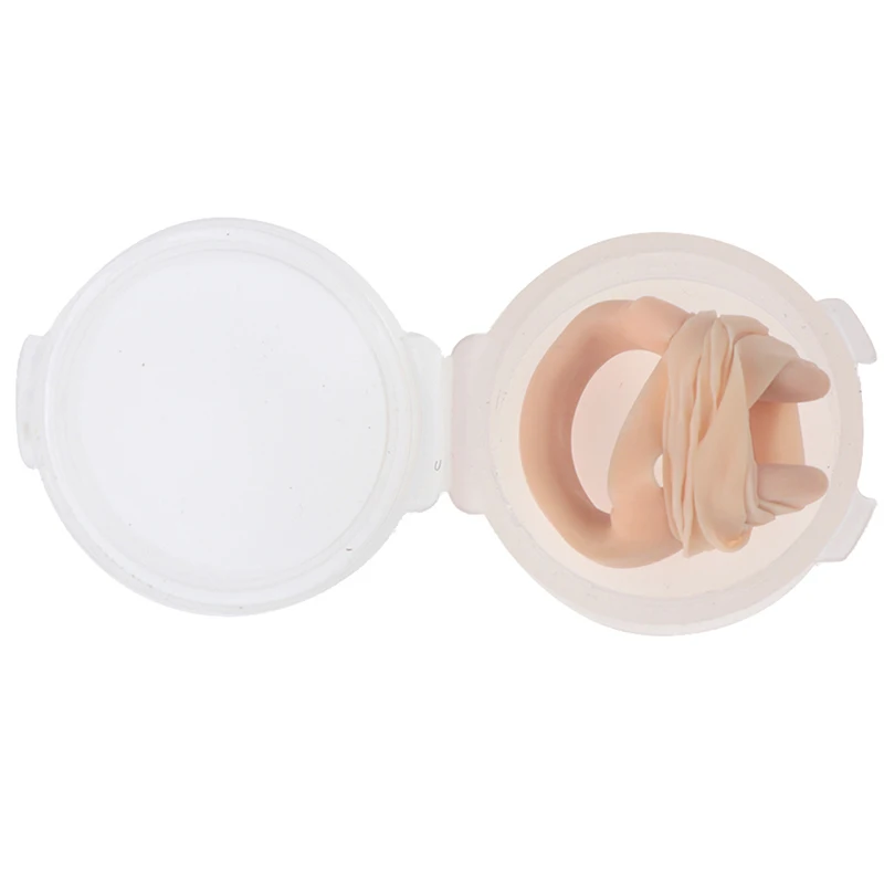 

Adult Nose Clips Silicone rope Soft Swimming Nose Clip for Children Kids Pool & Accessories with case Wholesale