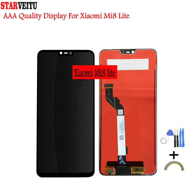 6 26 &quotОригинальный дисплей для XiaoMi mi8 lite Молодежный ЖК кодирующий