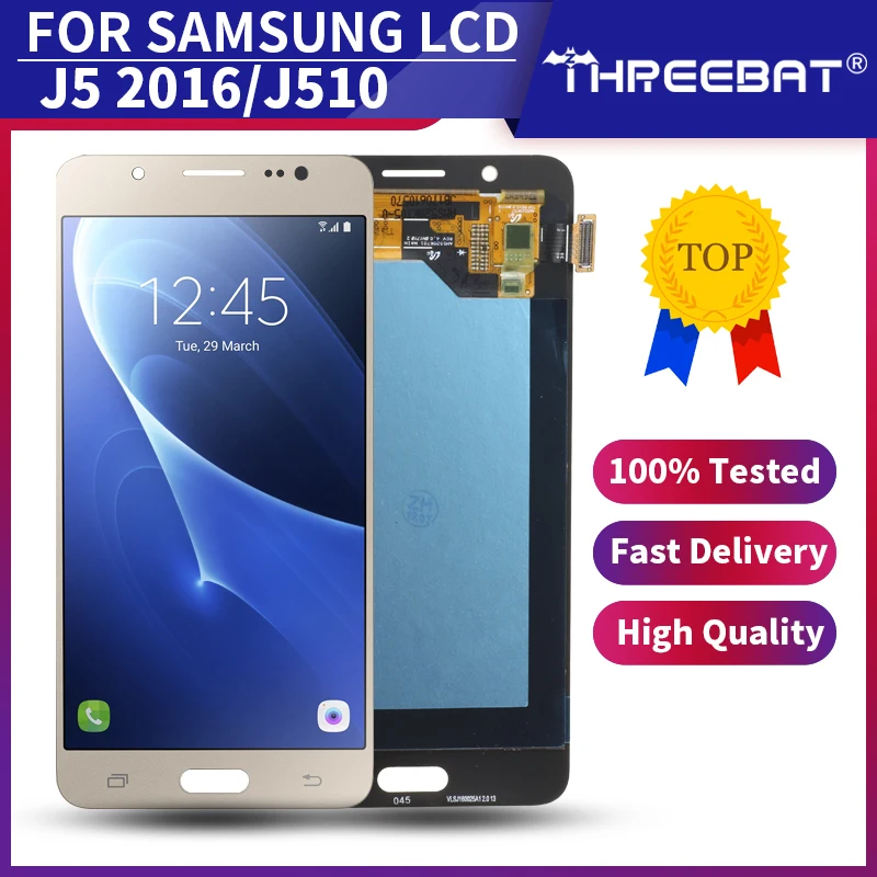 ЖК дисплей 5 2 ''Super AMOLED для Samsung Galaxy J5 2016 J510 J510FN J510F J510G J510Y J510M сенсорный экран с