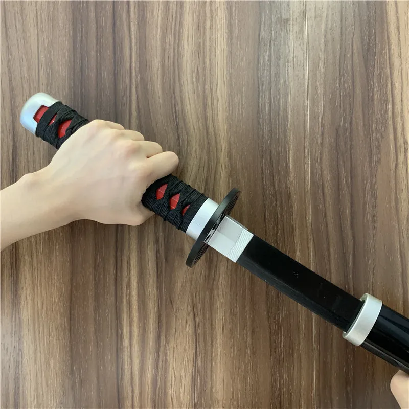 76 см меч оружие убийца демонов камадо танджиро черный Sowrd Косплей 1:1 нож ниндзя