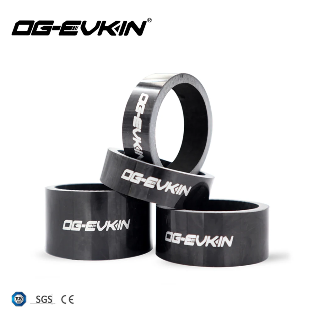 Комплект OG-EVKIN из углеродного CS-003 прокладка для велосипеда 1/8 дюйма 28 6 мм UD Matte/3K
