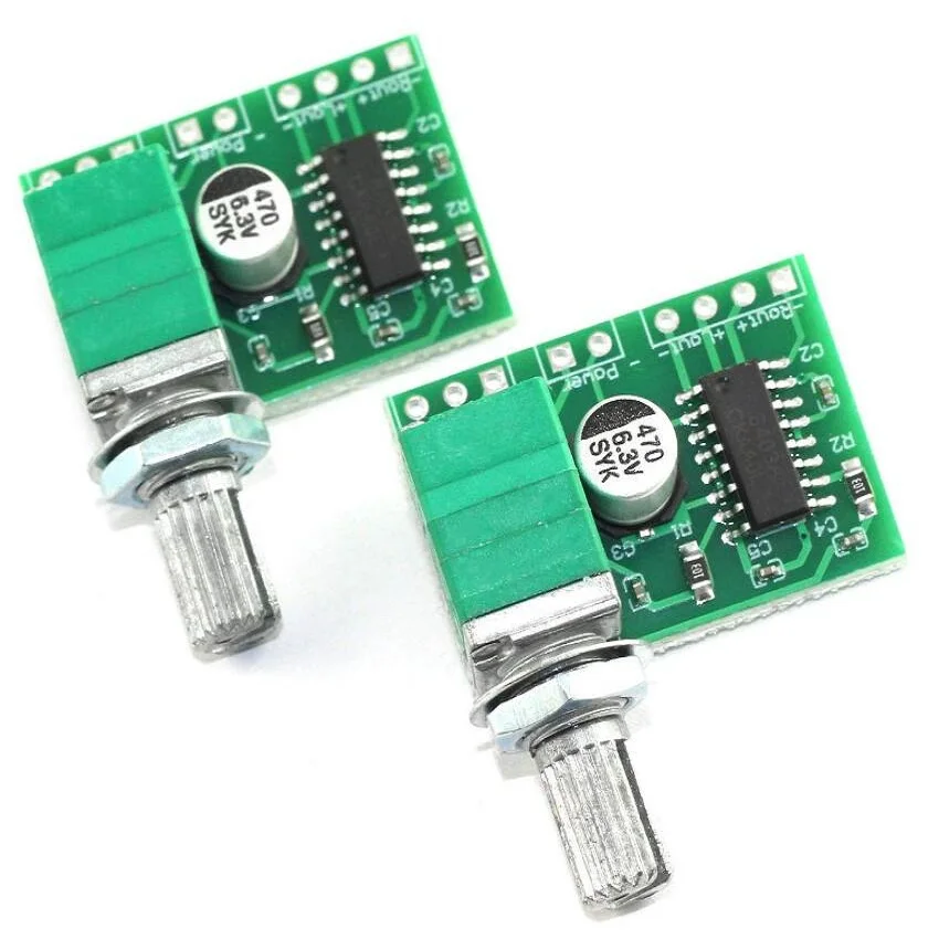 Супер Мини PAM8403 DC 5 В 2 канала USB цифровой аудио усилитель плата модуль 3 Вт