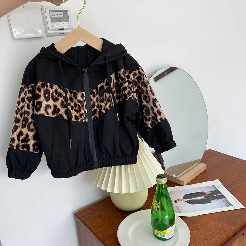 

Детская одежда, осень-зима 2020, модная куртка для мальчиков, Детская куртка, утепленная куртка, Детская ветровка с леопардовым принтом