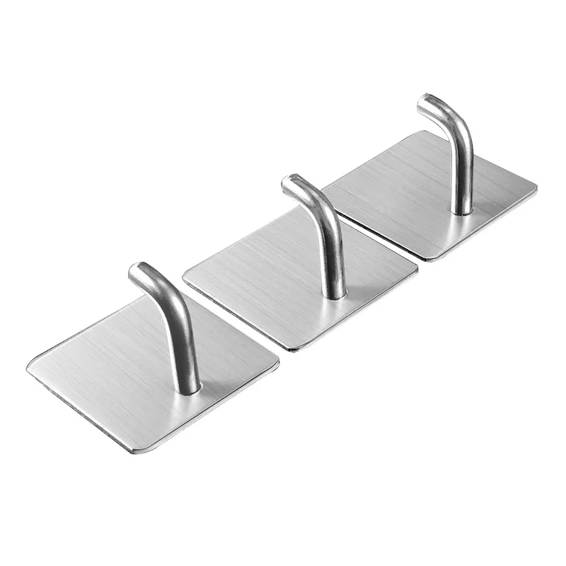 Настенные кухонные Крючки из нержавеющей стали 304 4 шт. вешалка для одежды