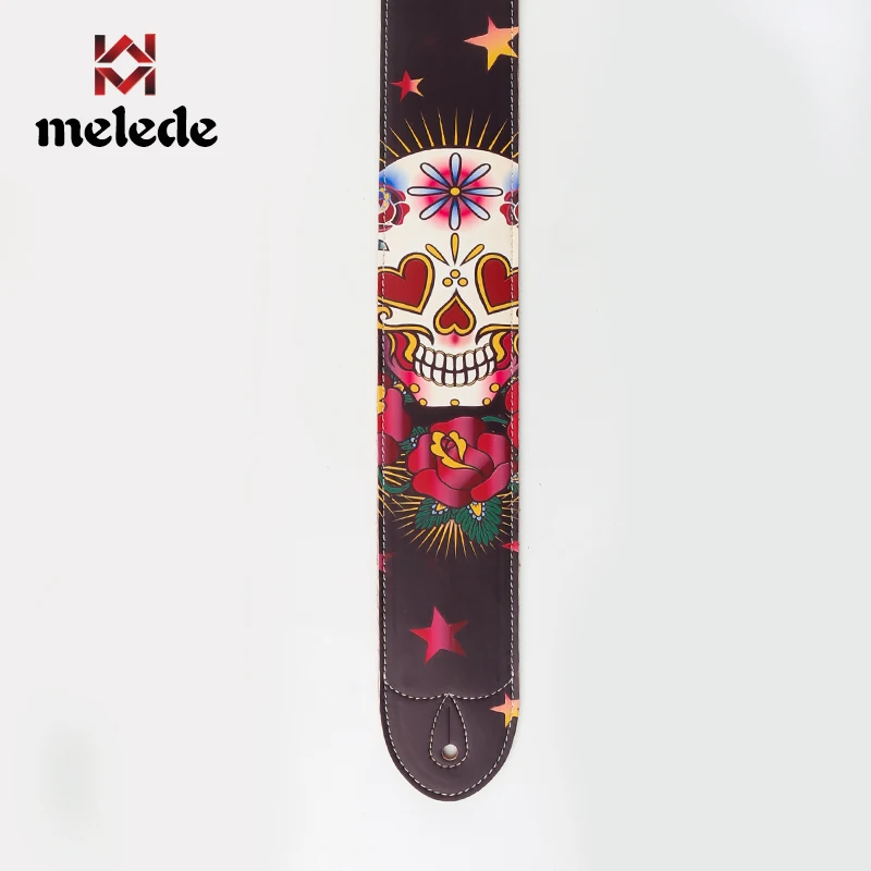 Персонализированные DIY напечатанные Кожаные Гитарные ремни бакелитовая гитара