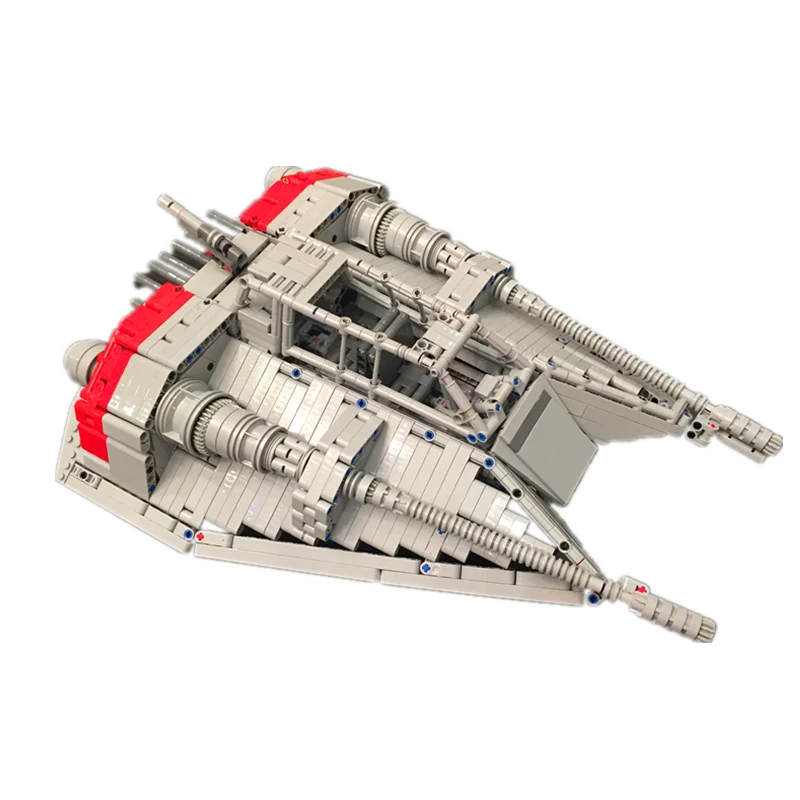 

NEW 2021 Science and technology building block MOC space space rebel snowcraft shell assembly toy model boy's birthday present