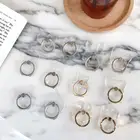 Прозрачная кристаллическая металлическая кольцевая Пряжка 360