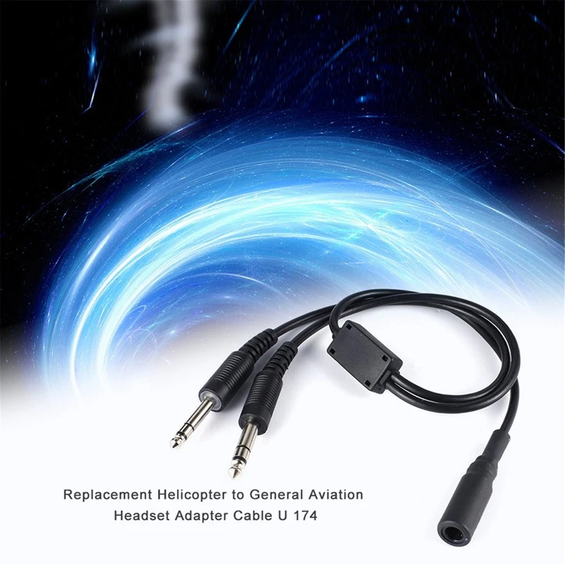 Авиационный адаптер для наушников в общий авиационный кабель адаптера гарнитуры
