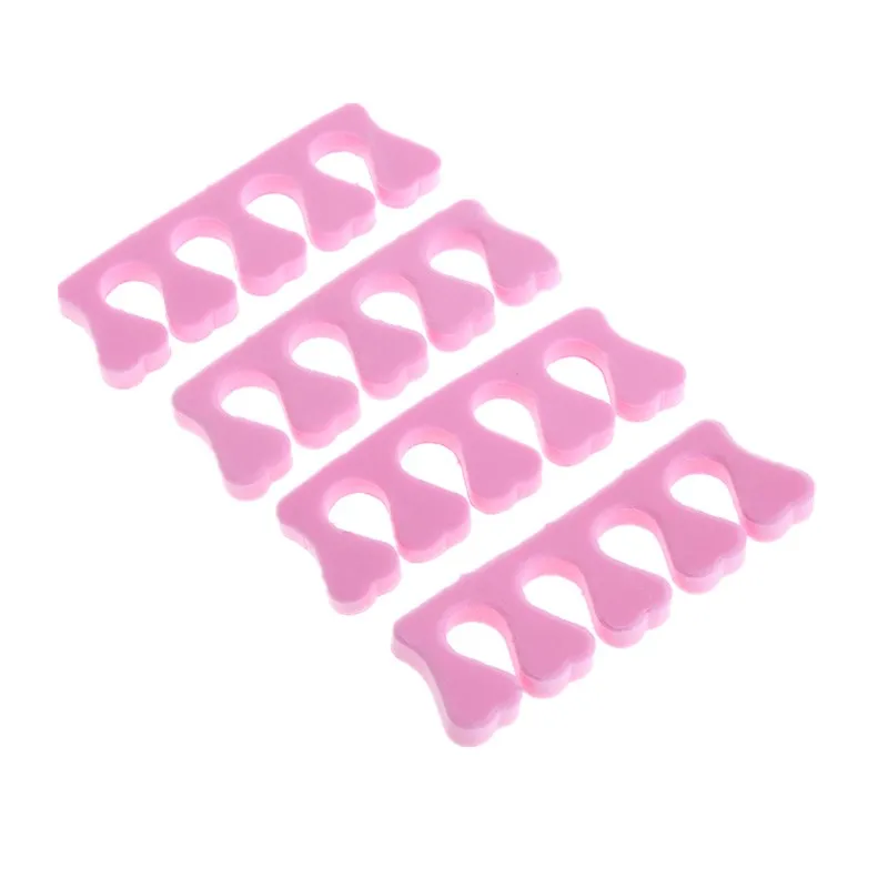 Monja 100 шт. мягкая губка из пены для дизайна ногтей сепараторы пальцев рук и ног