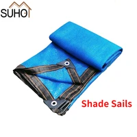 new sunshades sails blue 90 privacy fence screen commercial construction site residential fence netting cover privacy blockage