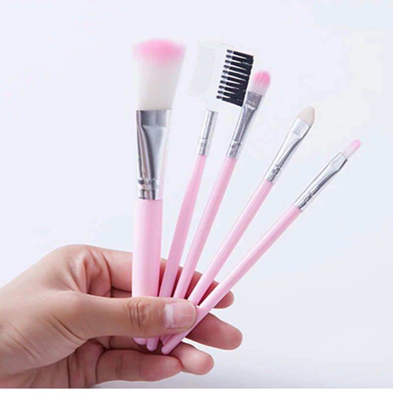5 шт. косметический набор кистей для макияжа инструменты аксессуары Портативный