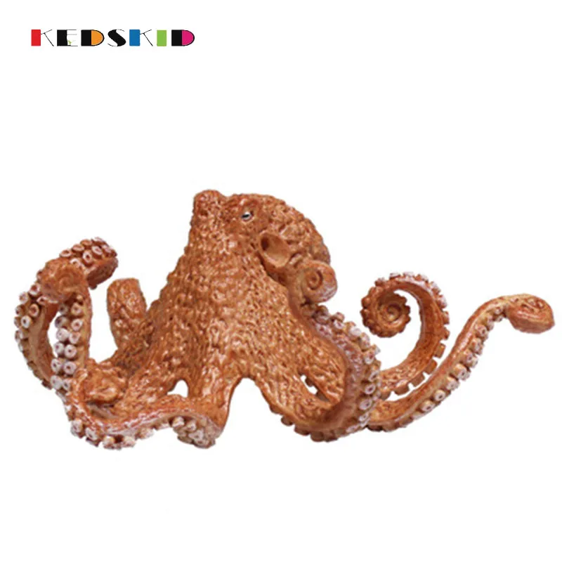 Осьминог Океаническая модель животного имитация сплошной океанический мир для