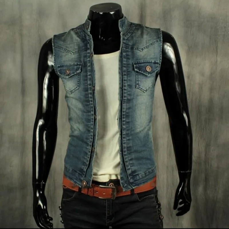 Высококачественные весенне летние новые брендовые Модные мужские жилеты на