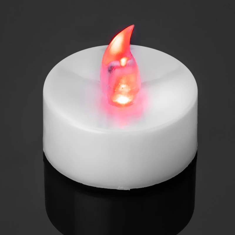 Электронные светодиодные чайсветильник свечи 1 шт. беспламенные поддельные