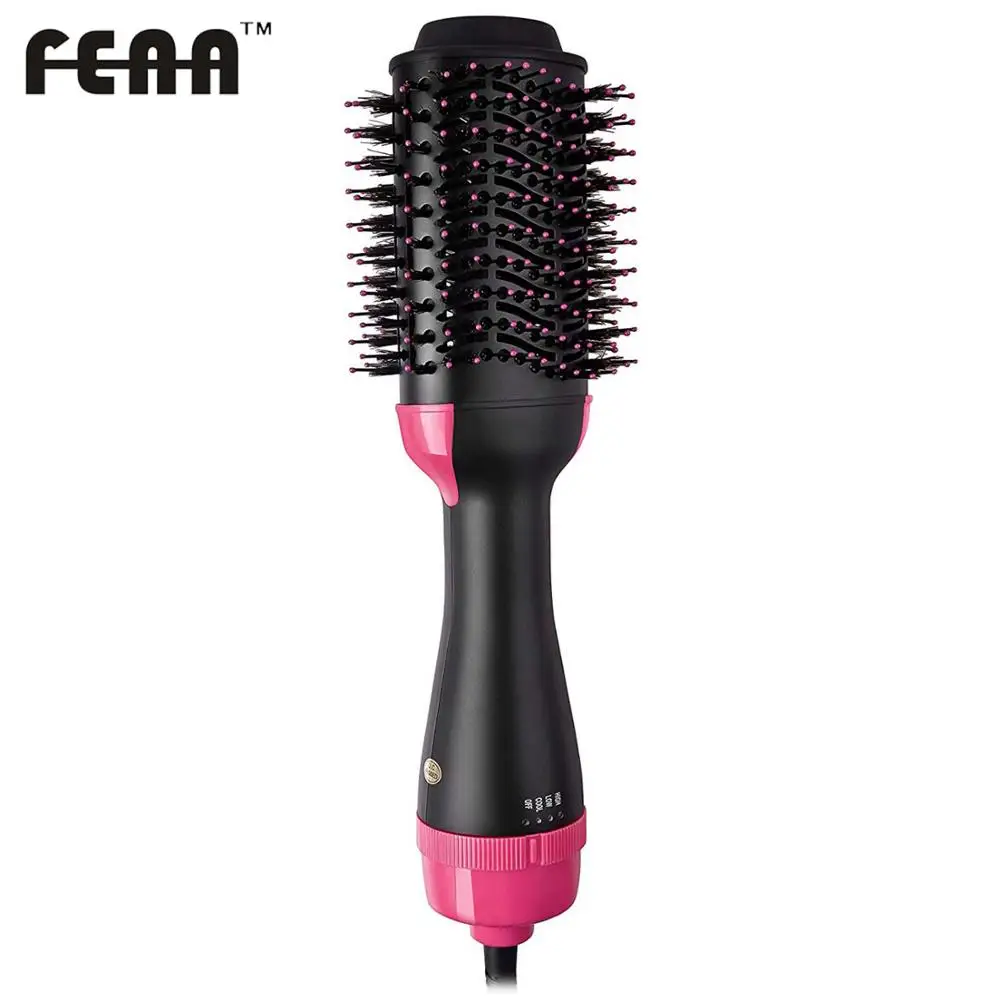 Профессиональные 2 в 1 фен и испаритель завивки Салон Горячие воздушные лопасти