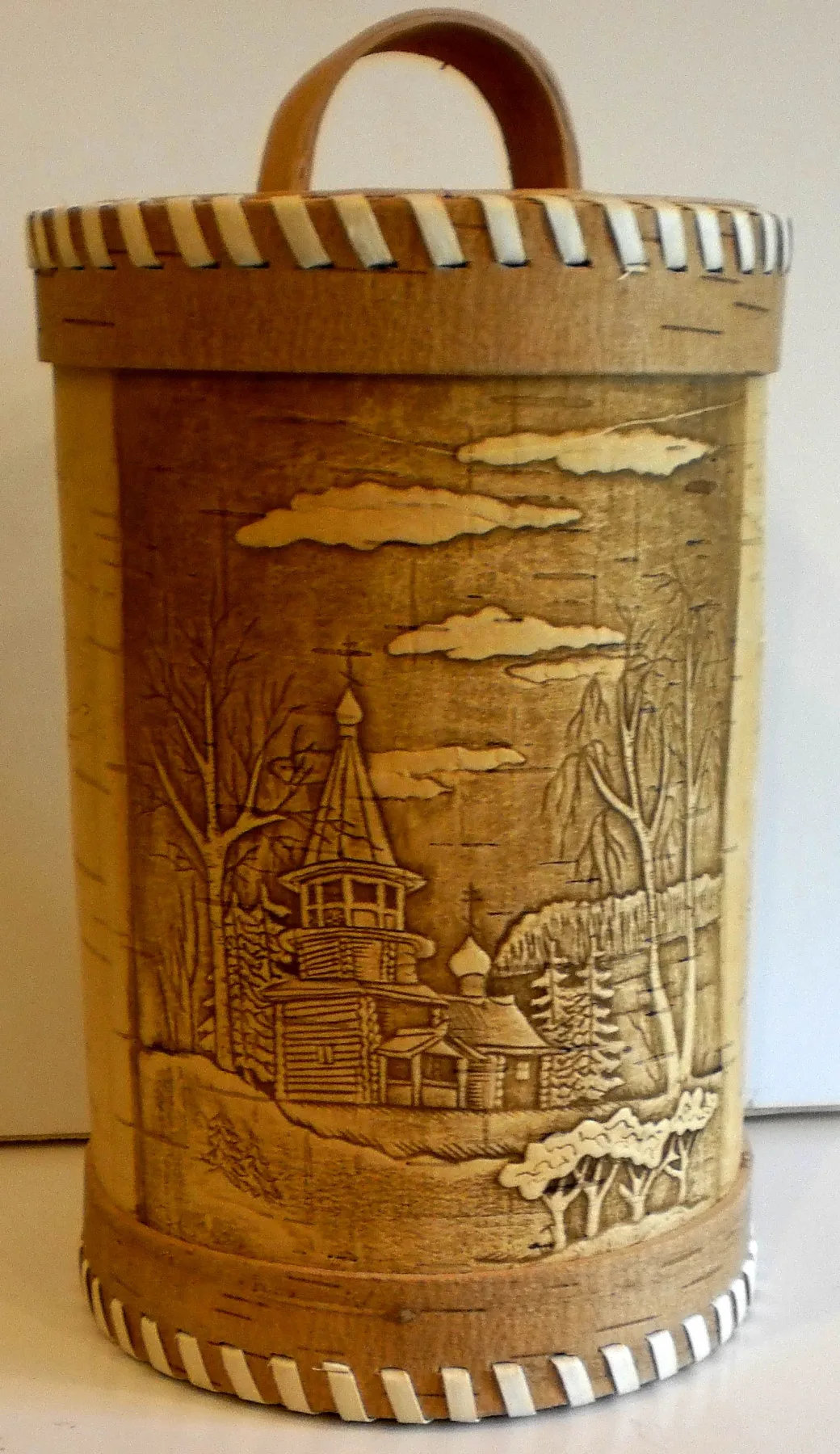 Туес в ассортименте (20 см ) | Дом и сад