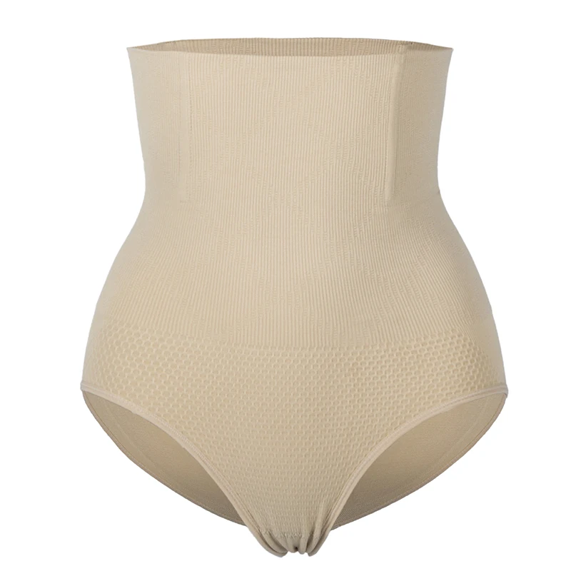 Высокая Талия Утягивающие трусики корсет дышащий Body Shaper Бесшовные Для женщин