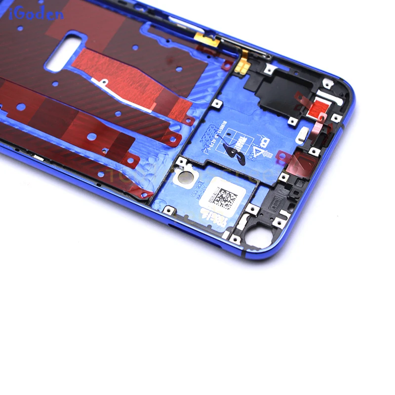 100% Оригинальная передняя рамка ЖК-дисплея для Huawei Honor 20 средняя чехол с кнопками