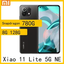 Xiaomi 11 Lite 5G NE Smartphone Global Rom 8G 128G Snapdragon780G 6.55 AMOLED Octa Core 90Hz 64MP 33W Fast Charge