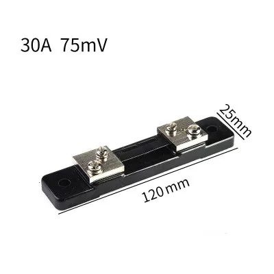 30A 75MV 1 шт. FL-2 10/15/20/30/40/5060/75/100/150/200/250/300/400A 75MV DC Токовый Шунт резисторная панель для цифровой амперметр измерительный прибор класс омметра 0 Токовый Шунт резистор - Цвет: 30A 75MV