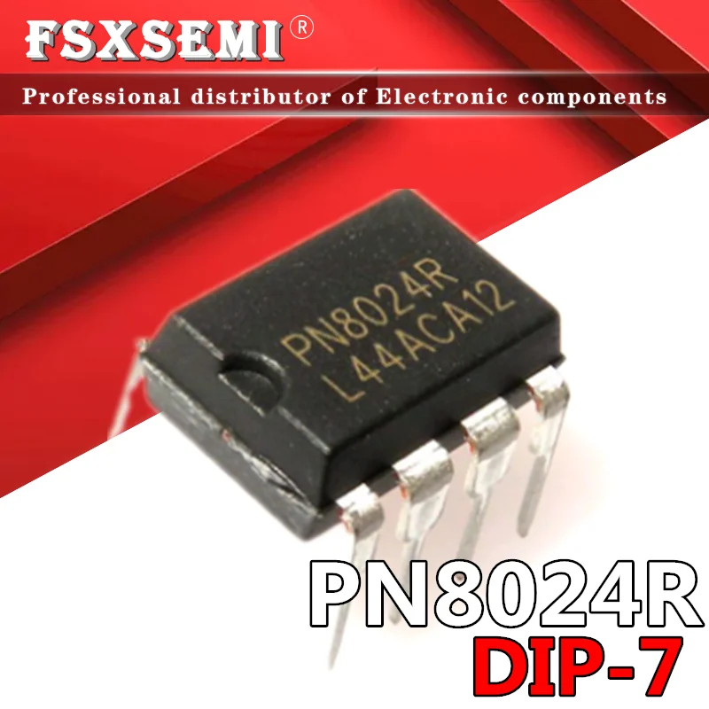 

10 шт. PN8024 DIP-7 PN8024R DIP 8024R DIP 7 PN8024A электрическая рисоварка, компьютерная плата, чип управления питанием IC