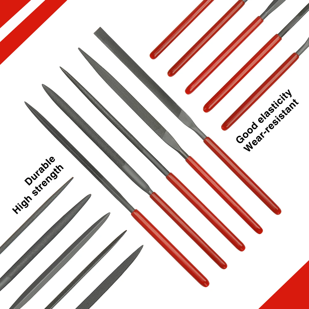 Набор Игл WORKPRO 10 шт. мини напильник для металла резьба по дереву ремесло