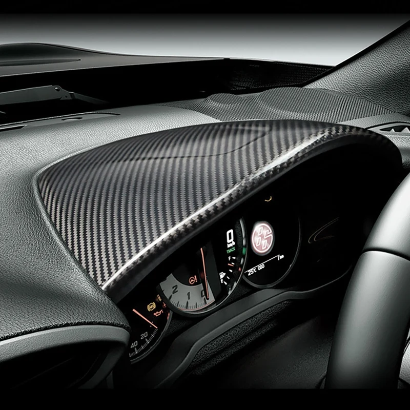 

Для Toyota 86 Subaru BRZ 2012-2020, внутренняя панель из углеродного волокна, спидометр, приборная панель, декоративная накладка