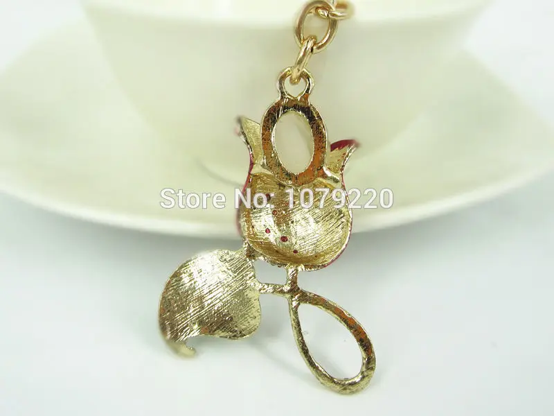 Ювелирные изделия цветы брелок Шарм цветок розы металлические брелки кулон