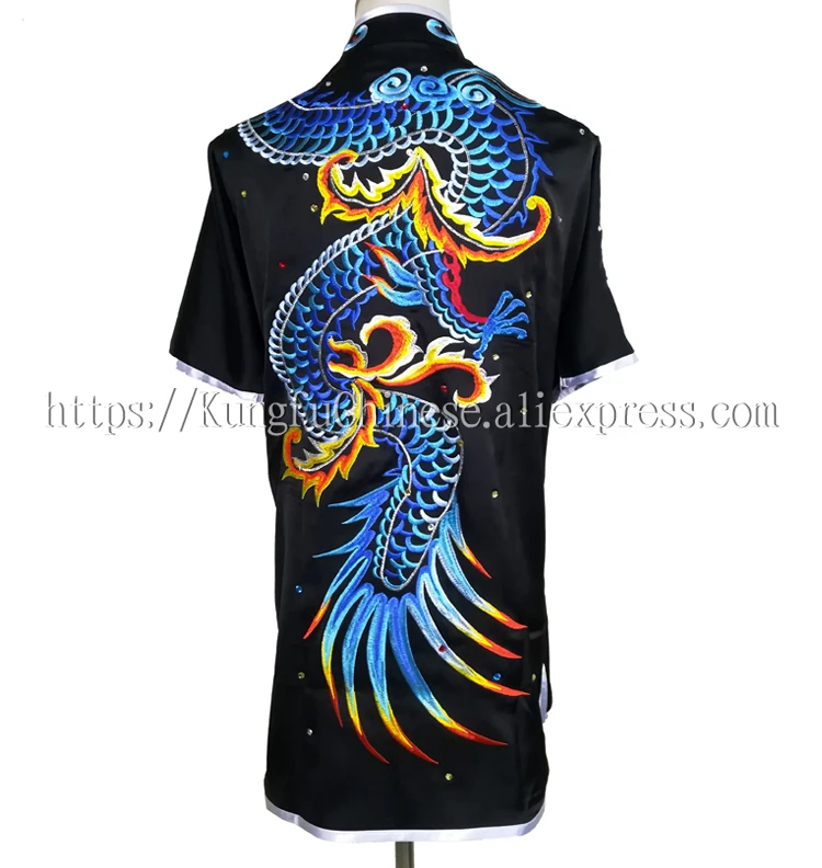 Китайская форма Wushu для кунг-фу одежда костюм боевых искусств стандартная