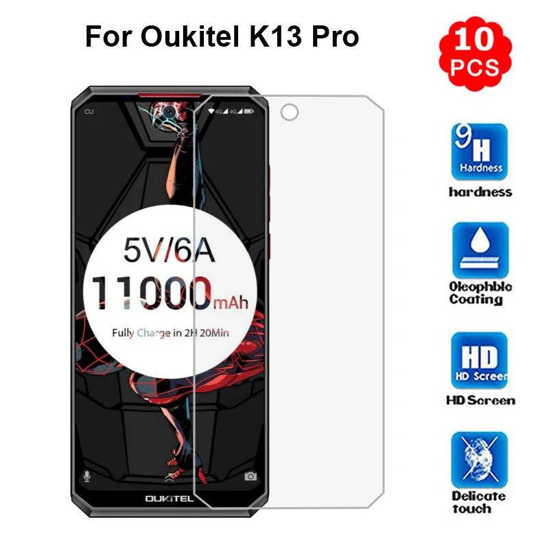 10 шт. ультратонкая защитная пленка на мобильный телефон для Oukitel K13 Pro|Защитные