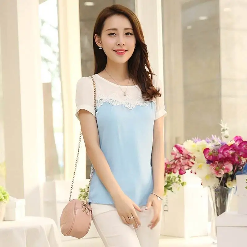 

Summer 2020 short t shirt Women sleeve Top Garment green