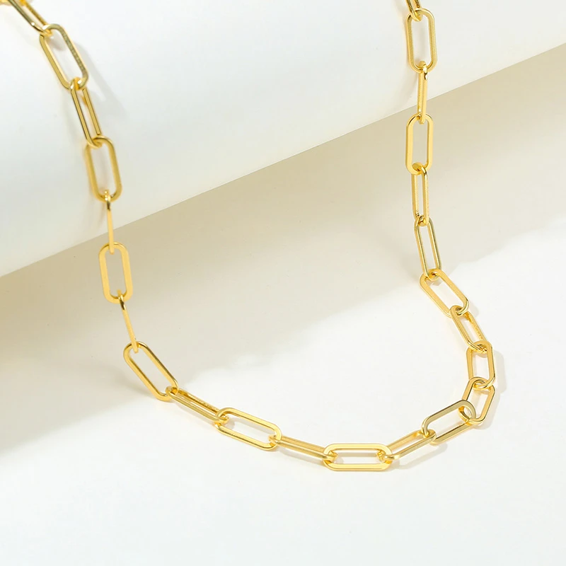 Vnox модные кубинские ожерелья Майами для женщин золотого цвета из нержавеющей