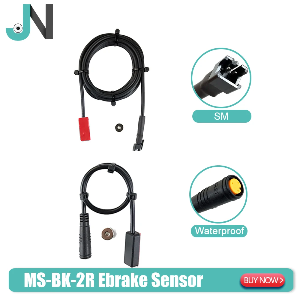 

Ebike MS-BK-2R Cut off Power Brake Sensor 2 Pin SM 3Pin Waterproof Connector Electric Bicycle Conversion Kit Accessory