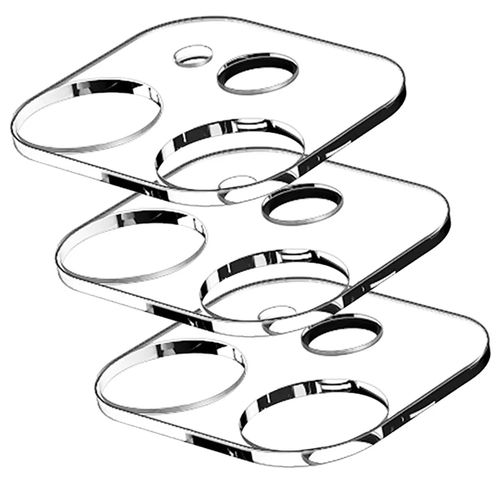 

Full Cover Camera Lens Protector Glass For IPhone 12 6.1 Inch Back Tempered Glass Lens Anti-Scratch Camera Tempered Glass 3PCS
