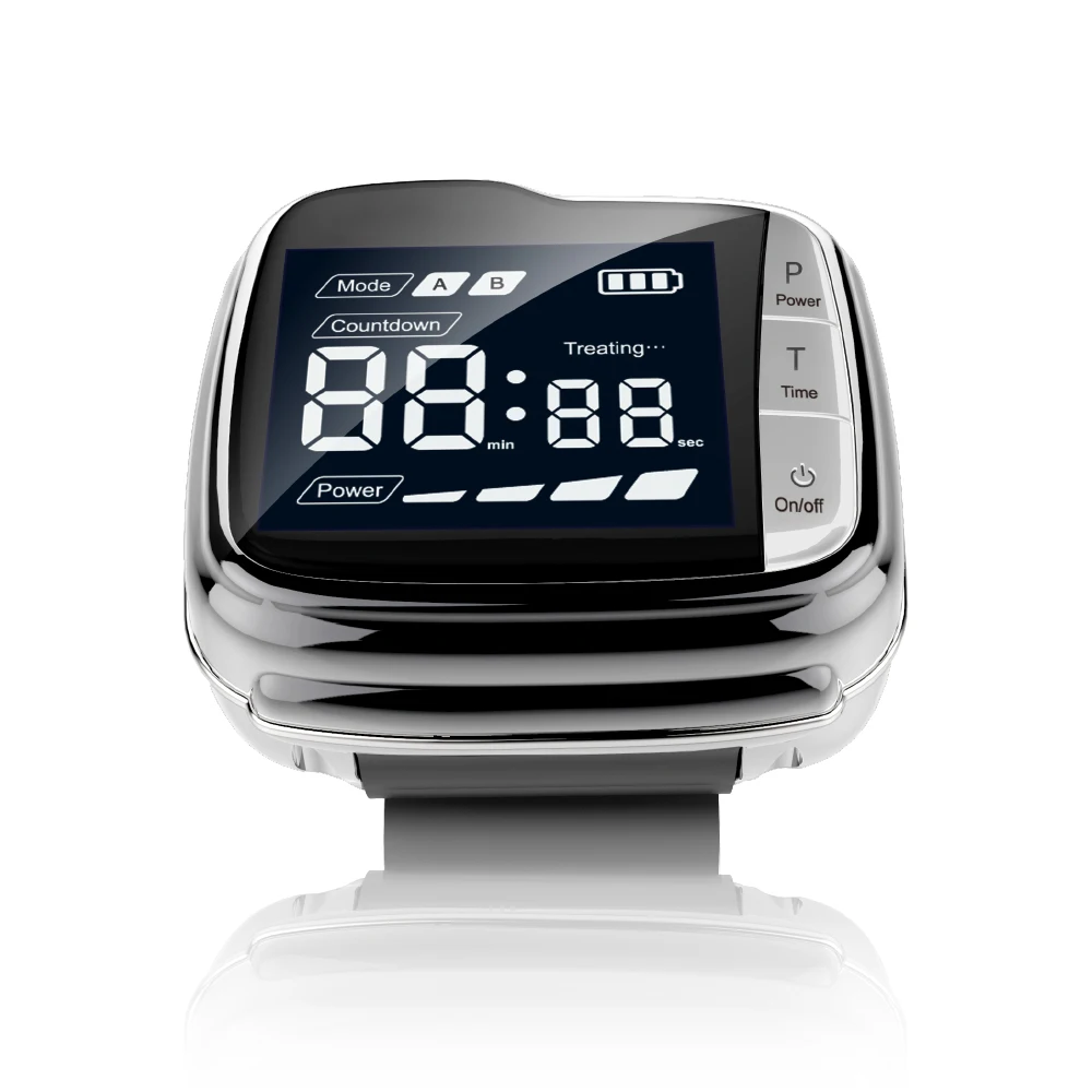 Лазерные Терапевтические наручные часы LASTEK + зонд для лечения ушей очистки крови