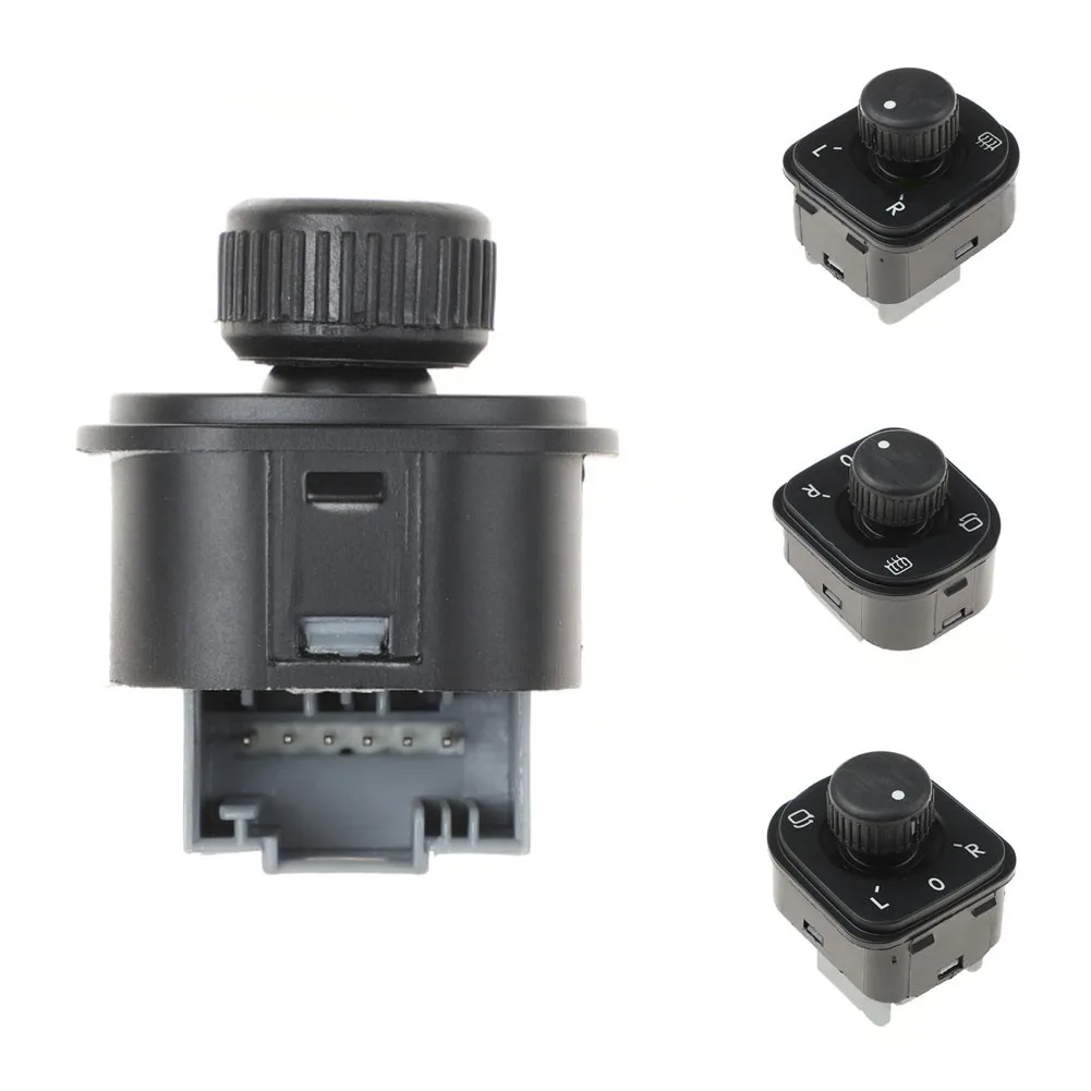 

Car Side Mirror Switch Control Knob Part Fit For Golf MK5 MK6 Mirror Switch Knob For Golf V 1K1 2004-2008