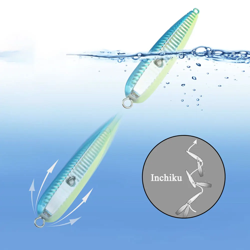 4pcs/lot Inchiku Jig Metal Head Octopus Skirt Fishing Jigging Lure 80g100g120g150g200g250g Artifial Bait pesca | Спорт и развлечения