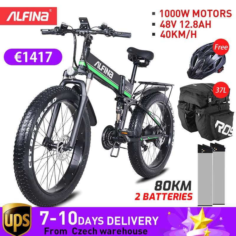 Складной горный велосипед 4 0 ВТ 48 В Ач 50 км/ч | Спорт и развлечения