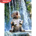 Картина-водопад 5D сделай сам, квадратнаякруглая Алмазная вышивка