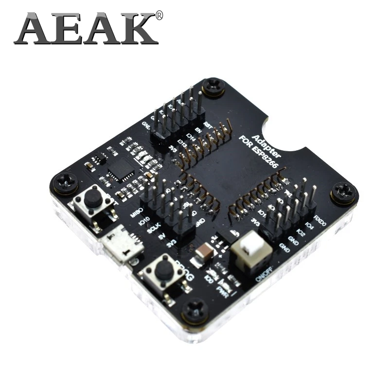 AEAK ESP8266 Тесты доска ожог приспособление Поддержка модуль ESP-12E ESP-12F ESP-07