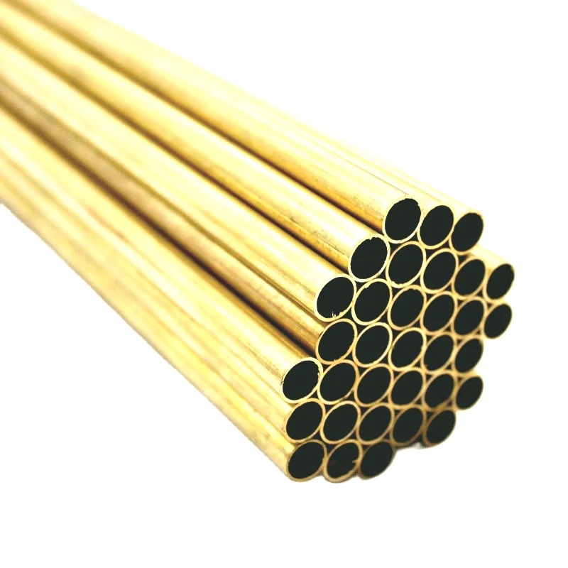 

5pcs Brass Tube 2mm, 3mm, 4mm, 5mm, 6mm, 8mm 500mm Long 0.5mm Wall