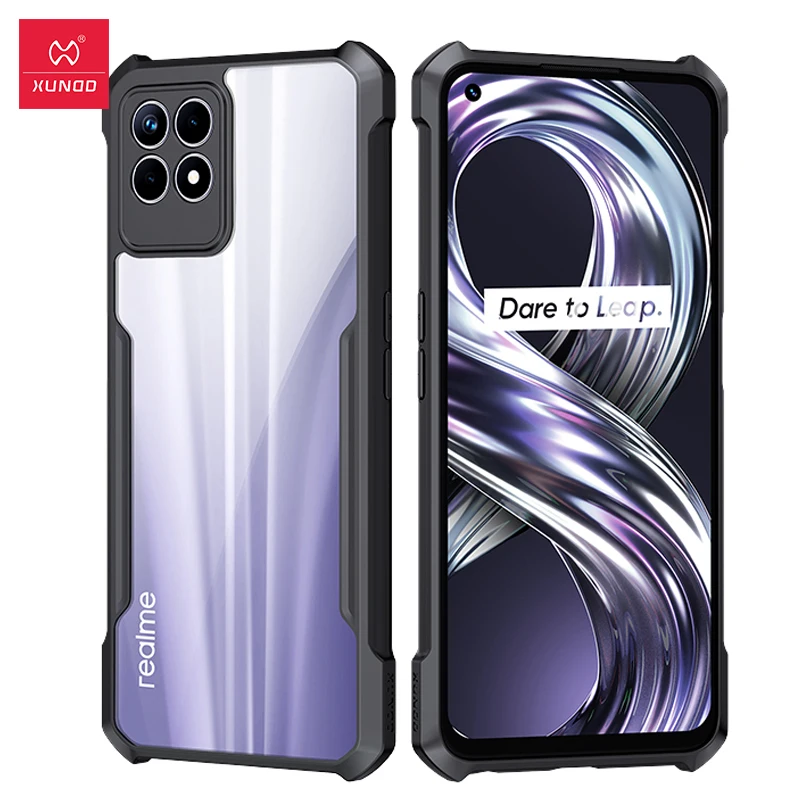 

Xundd Phone Case For Realme 8i 8 Pro чехол,Airbags Shockproof Shell BackTransparent Cover For Realme 8 5G 8 Pro Case