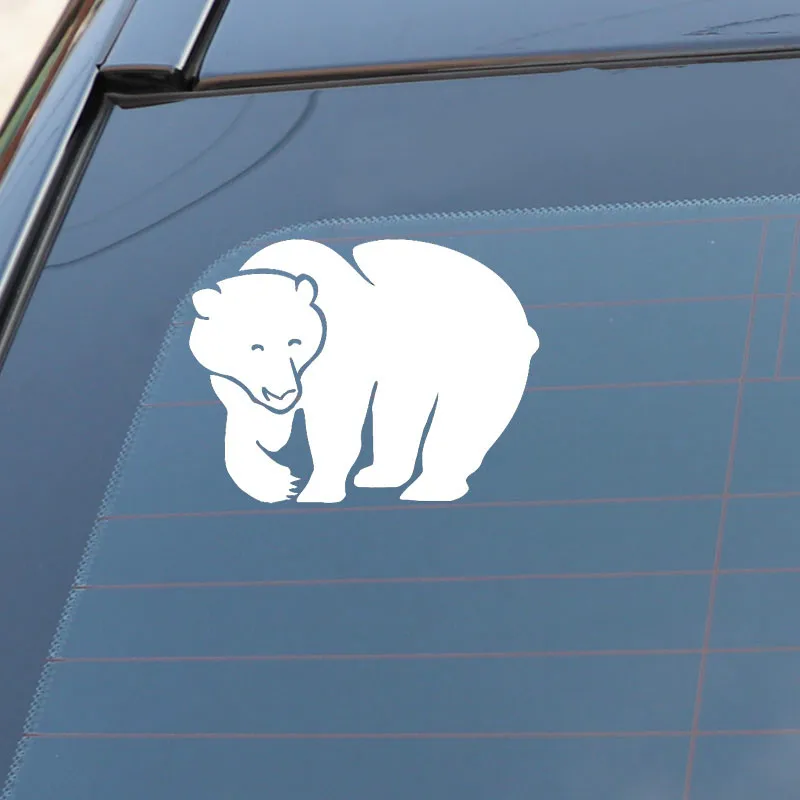 Nteresting Polar Bear для Авто/бампера/окна виниловая наклейка наклейки DIY Декор