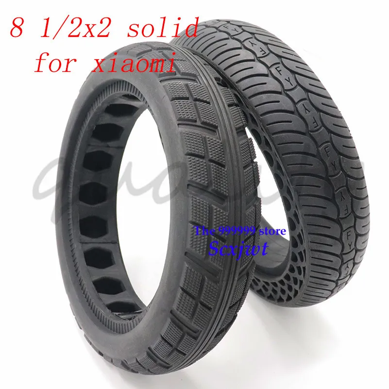 

8 1/2x2 solid tyre for Xiaomi Mijia M365 Electric Scooter Rear Wheel Explosion-Proof Absorber Tires 8.5 Inch 8.5x2.0 tyre