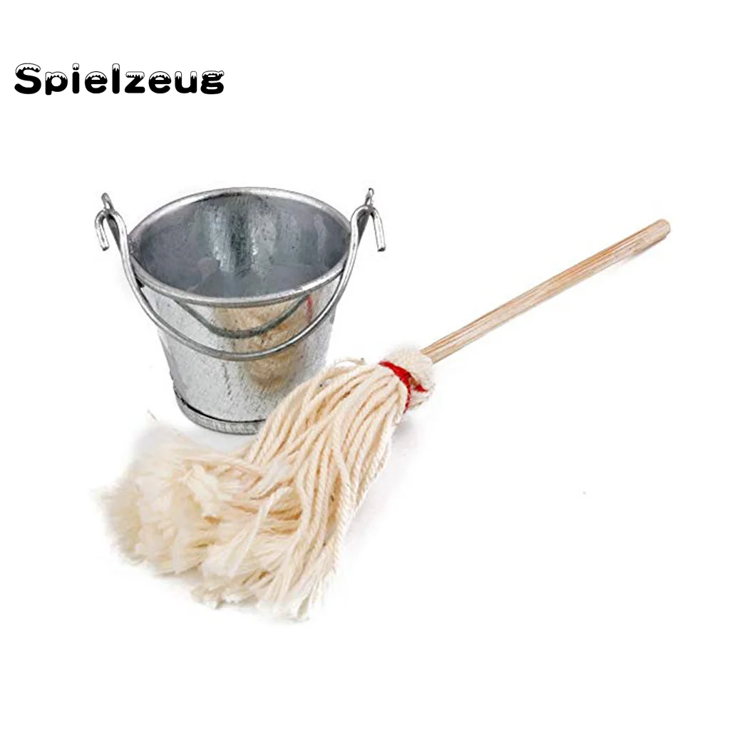 2 шт. ведро для воды 1:12 Фея мебель дома ролевые игры кукольный домик миниатюрная